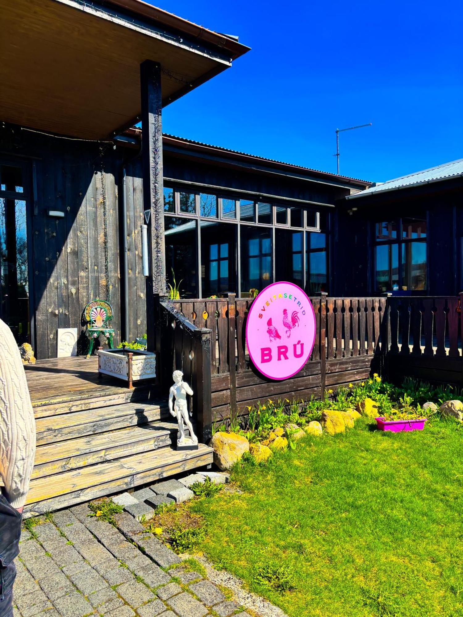 Bru Country Estate Hotel Selfoss Eksteriør billede